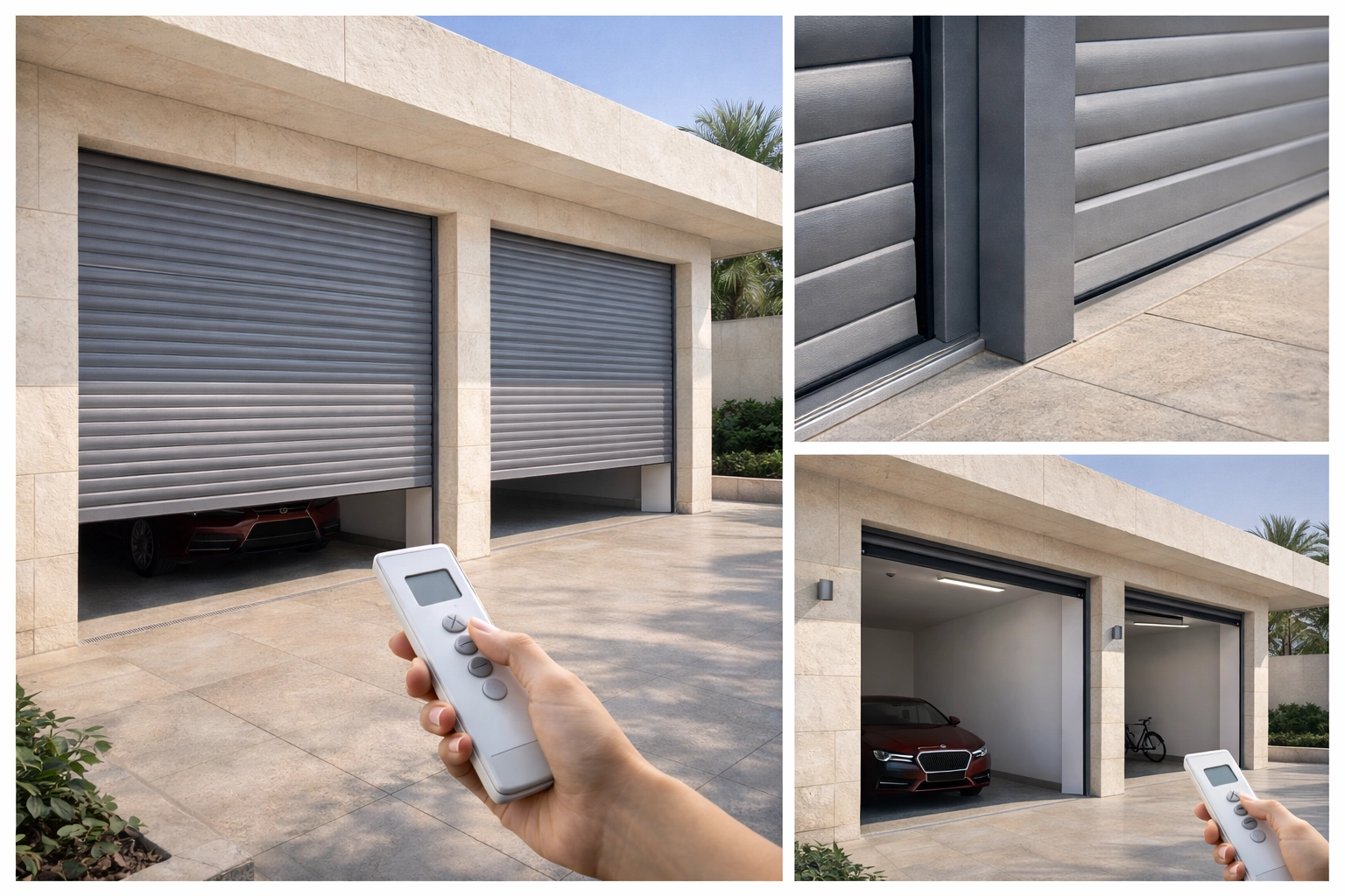 أبواب جراج شتر ألمنيوم