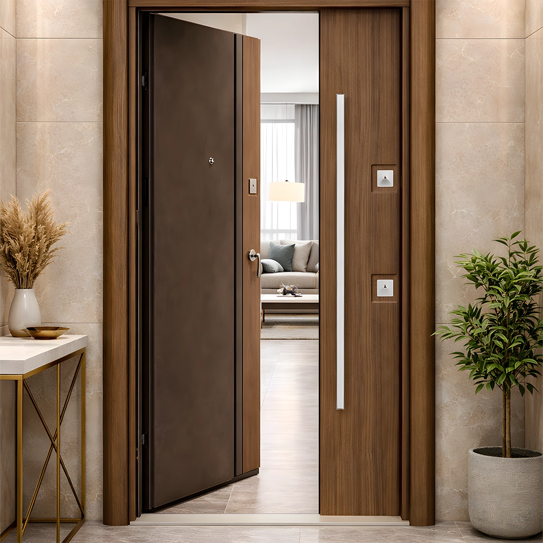 أبواب حديدية بتصاميم قوية وعصرية - الصورة 3