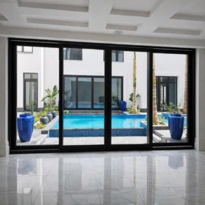 أبواب خارجية للفلل UPVC عالية العزل