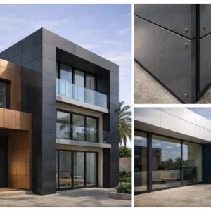 الكلادينج المعدني والألمنيوم .