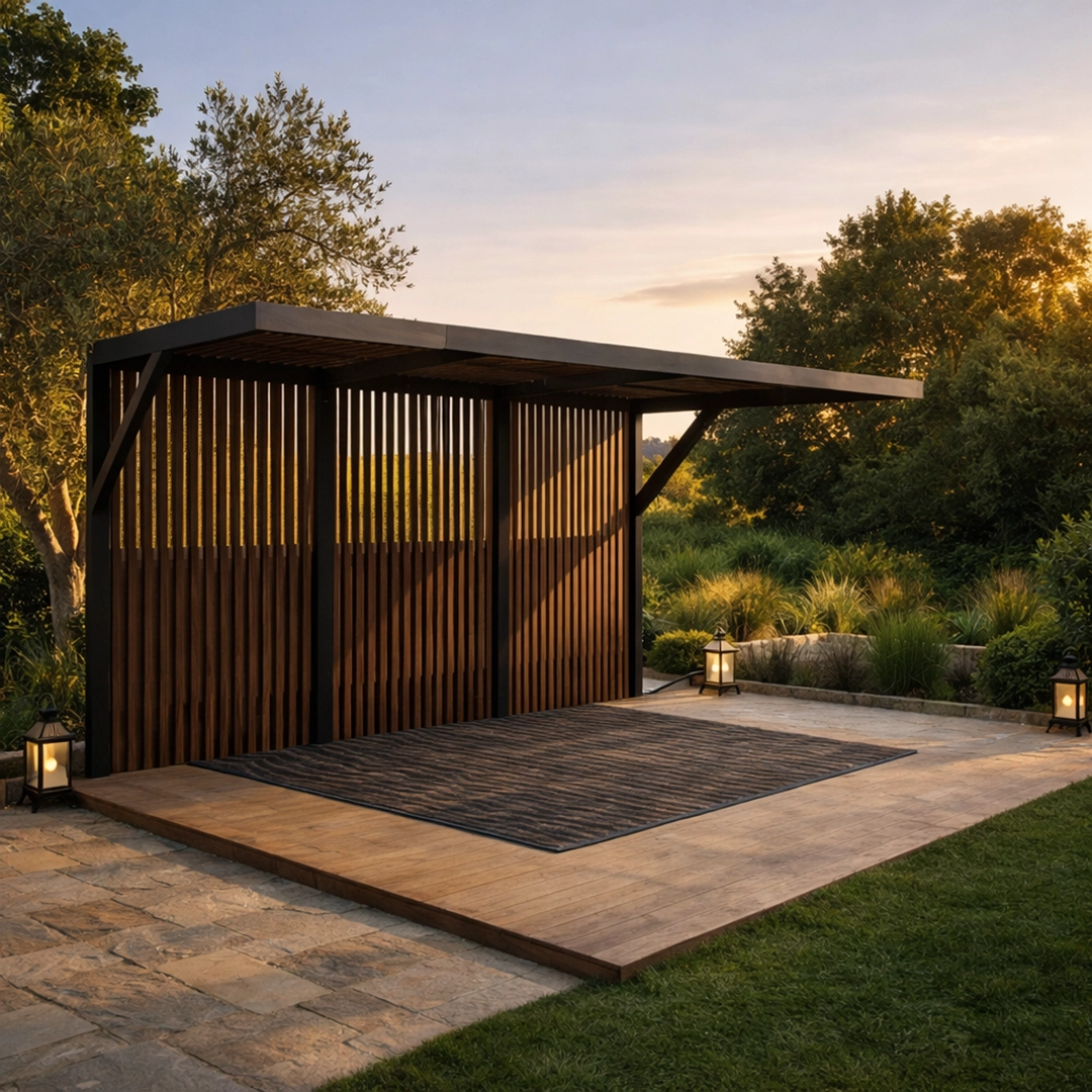 برجولات ومظلات خارجية بتصاميم عملية وعصرية - الصورة 2