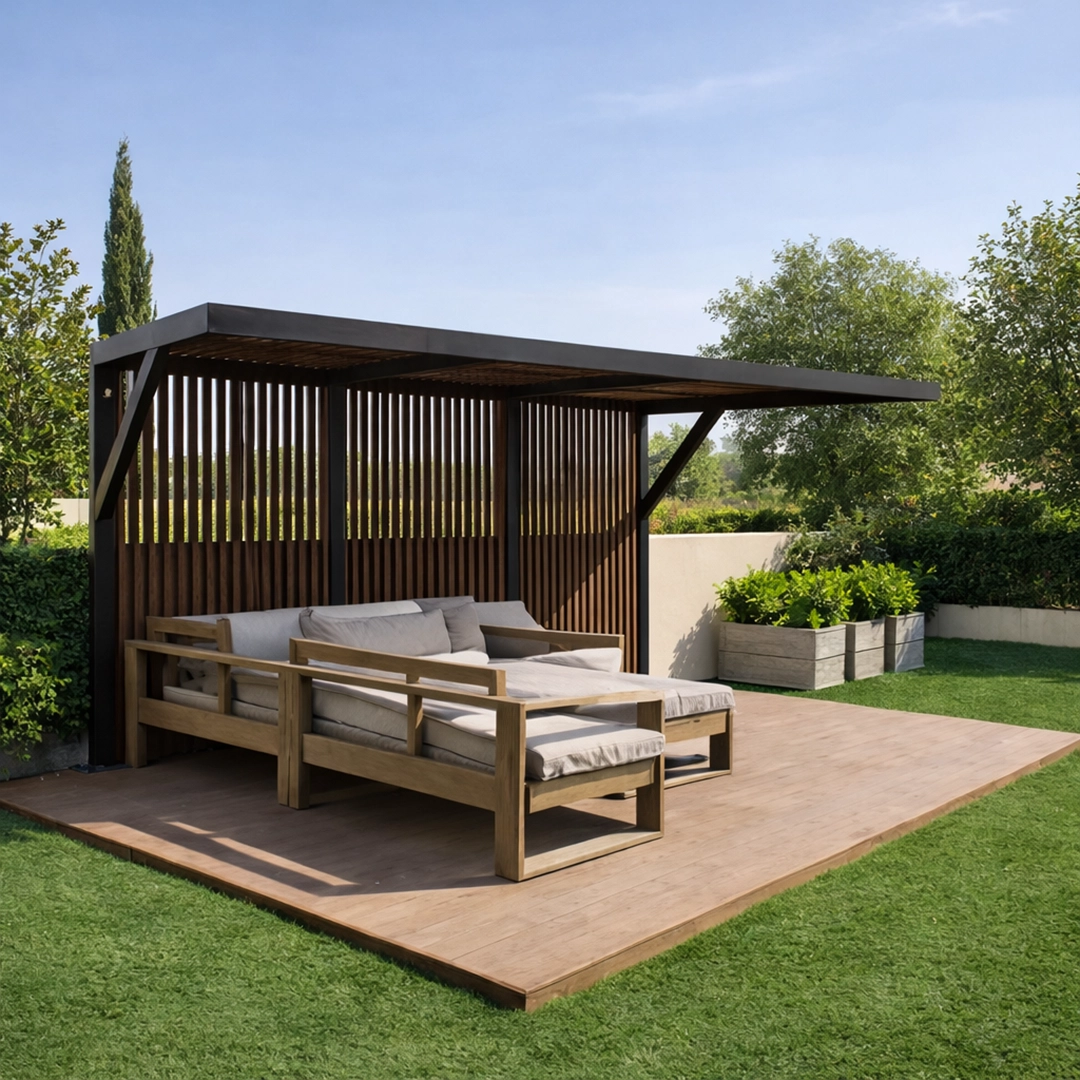 برجولات ومظلات خارجية بتصاميم عملية وعصرية - الصورة 6