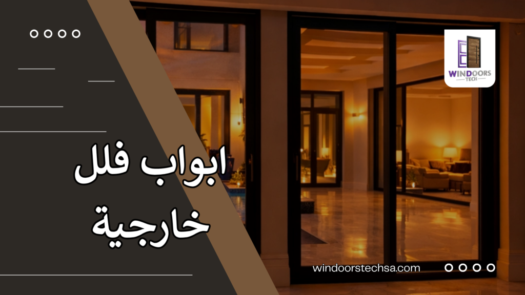 ابواب فلل خارجية